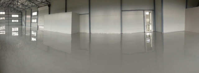 Műgyanta padló raktárhelyiségekbe