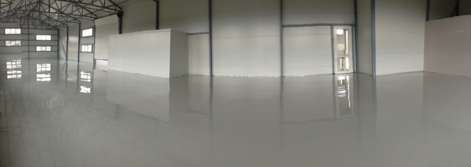 Műgyanta padló raktárhelyiségekbe