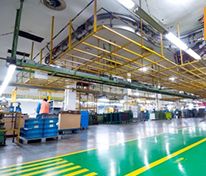 Ipari műgyanta padló kivitelezése.